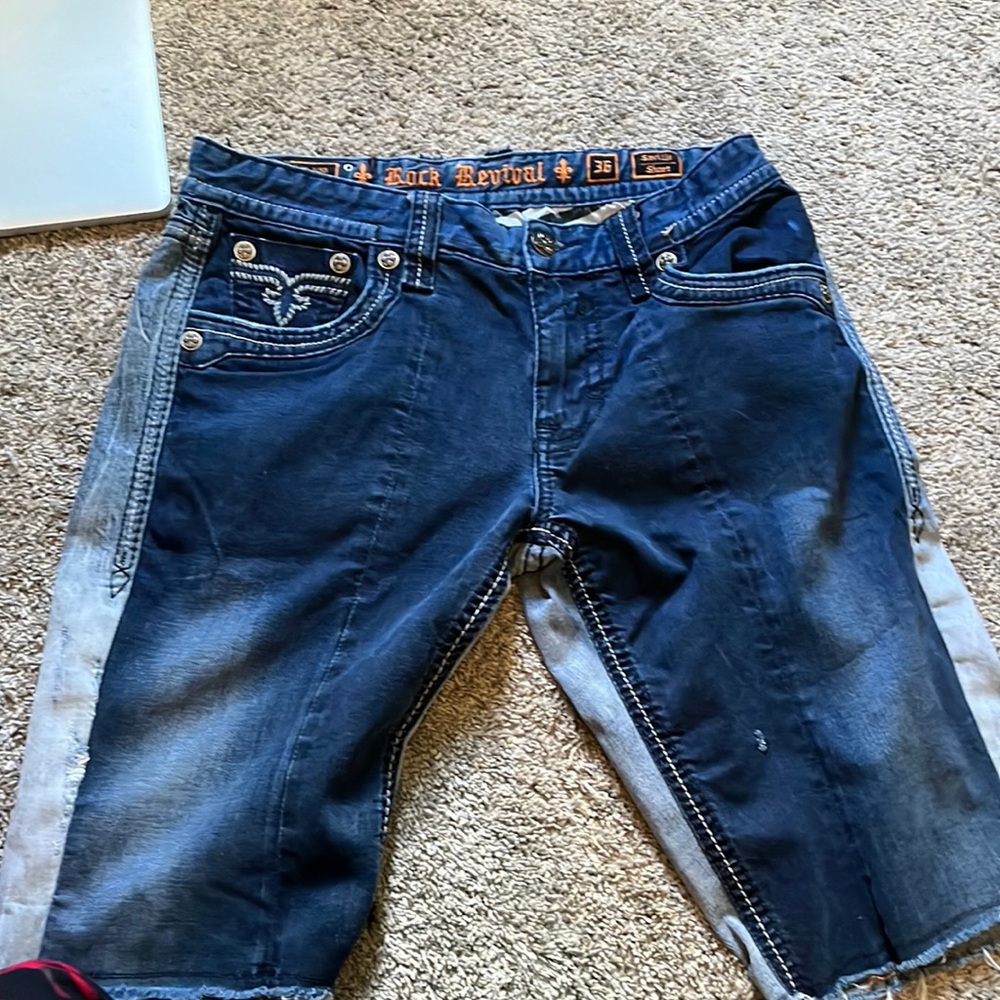 Rock Revival Jean Shorts